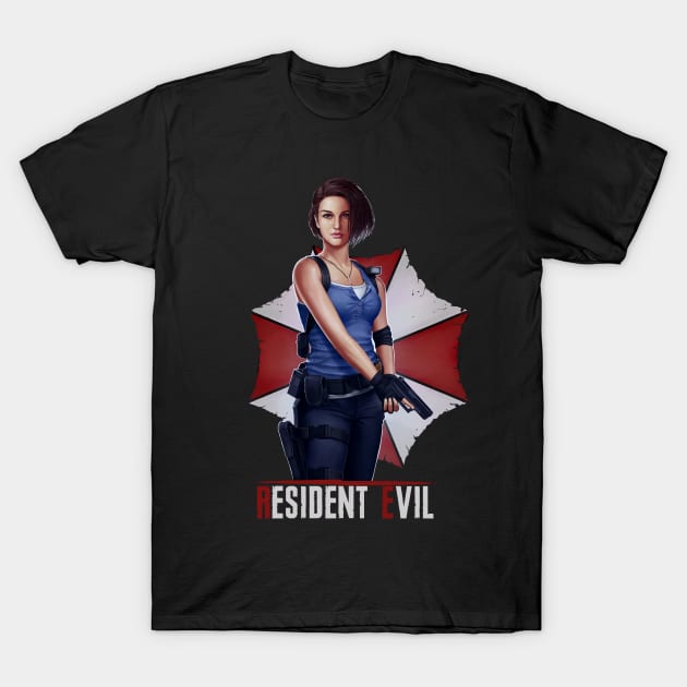 Jill RE3 T-Shirt by xartt